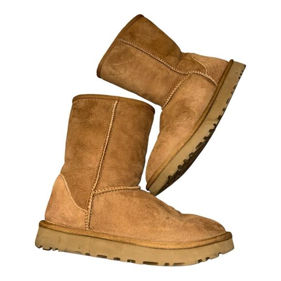 COPY - UGG Tan Shearling Boots Size 6.5 - Picture 1 of 9